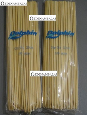 DOLPHİN ÇÖP ŞİŞ 20 CM 3,0 MM 100'LÜ - 2