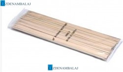 DOLPHİN ÇÖP ŞİŞ 25 CM 3 MM 100'LÜ - 1