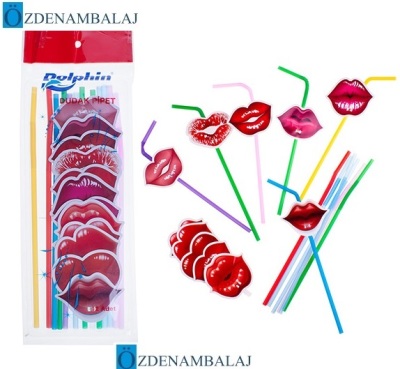 DOLPHİN DUDAK PİPET 27 CM 12'Lİ - 2