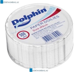 DOLPHİN İTHAL DANTEL KAĞIT 9 CM 500'LÜ