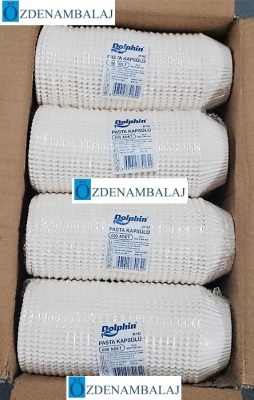 DOLPHİN İTHAL PASTA KAPSÜLÜ BEYAZ 6*12 = 72 PAKET - 1