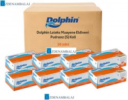 DOLPHİN LÂTEKS MUAYENE ELDİVENİ PUDRASIZ ( S ) - 4
