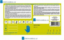 DOLPHİN LATEX MUAYENE ELDİVENİ PUDRALI ( M ) - 3