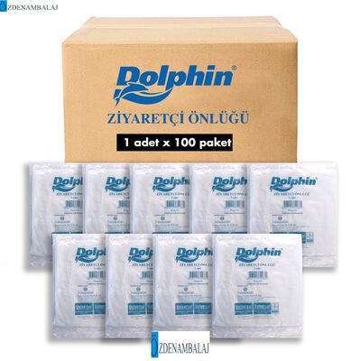​DOLPHİN NAYLON ZİYARETÇİ ÖNLÜĞÜ 100’PAKET - 2