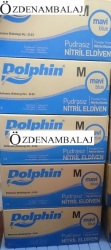 DOLPHİN MAVİ NİTRİL ELDİVEN PUDRASIZ ( M ) - 5