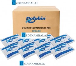 DOLPHİN PET ŞEFFAF ELDİVEN - 1