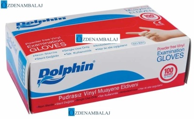 DOLPHİN VİNYL ELDİVEN PUDRASIZ ( L ) - 2