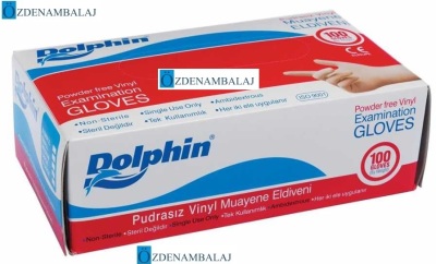 DOLPHİN VİNYL ELDİVEN PUDRASIZ ( M ) - 2
