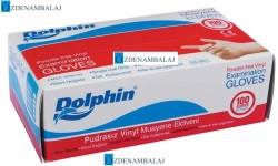 DOLPHİN VİNYL ELDİVEN PUDRASIZ ( S ) - 2