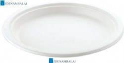 EKOLOJİK TABAK 18 CM BASKISIZ 50'Lİ