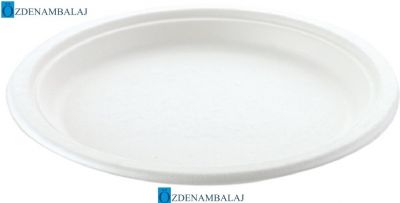 EKOLOJİK TABAK 18 CM BASKISIZ 50'Lİ - 1
