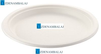 EKOLOJİK TABAK 22 CM BASKISIZ 50'Lİ - 2