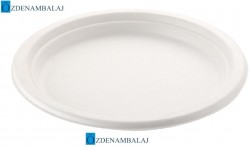 EKOLOJİK TABAK 26 CM BASKISIZ 50'Lİ​