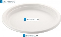 EKOLOJİK TABAK 26 CM BASKISIZ 50'Lİ - 2
