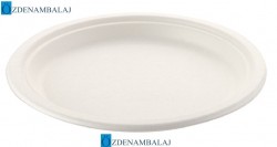 EKOLOJİK TABAK 26 CM BASKISIZ 50'Lİ - 1