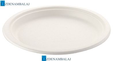 EKOLOJİK TABAK 26 CM BASKISIZ 50'Lİ - 1
