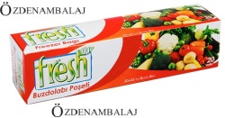 FRESH-UP BUZDOLABI POŞETİ BÜYÜK 20'Lİ