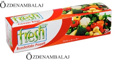 FRESH-UP BUZDOLABI POŞETİ BÜYÜK 20'Lİ - 1