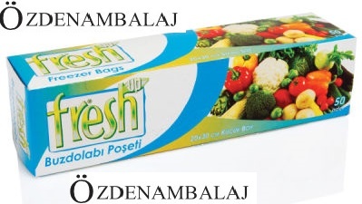 FRESH-UP BUZDOLABI POŞETİ KÜÇÜK 50'Lİ - 1