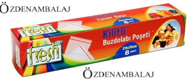 FRESH-UP KİLİTLİ BUZDOLABI POŞETİ 23*31 8 Lİ - 1