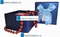HEDİYE KUTUSU SADE LACİVERT 1'Lİ 9*9*6 CM - 3