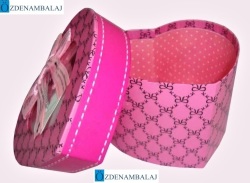 HEDİYE KUTUSU VİŞNE SİYAH DESENLİ 1'Lİ 12,5*11,5*8,5 CM - 2
