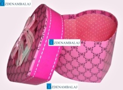 HEDİYE KUTUSU VİŞNE SİYAH DESENLİ 1'Lİ 12,5*11,5*8,5 CM - 3