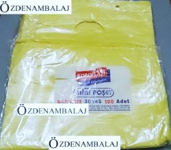 KROPLAST BLOK POŞET KARIŞIK RENKLİ 30*45 CM 100'LÜ - 4