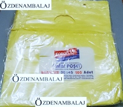 KROPLAST BLOK POŞET KARIŞIK RENKLİ 30*45 CM 100'LÜ - 4