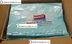 KROPLAST BLOK POŞET KARIŞIK RENKLİ 30*45 CM 100'LÜ - 5