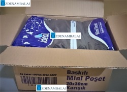 İDEAL MİNİ POŞET 20*30 CM 100'LÜ ( SİYAH ) - 4