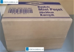 İDEAL MİNİ POŞET 20*30 CM 100'LÜ ( SİYAH ) - 5