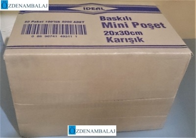İDEAL MİNİ POŞET 20*30 CM 100'LÜ ( SİYAH ) - 5