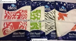 İDEAL BASKILI  MİNİ POŞET 20*30 CM KARIŞIK RENKLİ