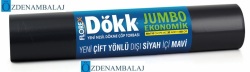 YENİ NESİL DÖKME ÇÖP TORBASI JUMBO EKONOMİK V KATLAMA KOD : 619 - 2