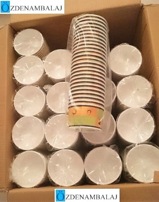KARTON ÇORBA KASESİ 16 OZ STD BASKILI + KAPAK TAKIM - 2