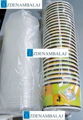KARTON ÇORBA KASESİ 16 OZ STD BASKILI + KAPAK TAKIM - 3