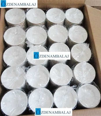 KARTON ÇORBA KASESİ 16 OZ STD BASKILI + KAPAK TAKIM - 5