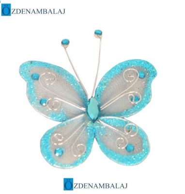KELEBEK 50′Lİ KUTU AÇIK MAVİ - 1
