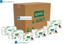 KOMİLİ YENİ DOĞAN ISLAK PAMUK HAVLU 2X80’Lİ 6’LI SET
