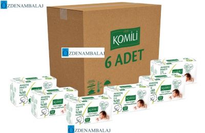 KOMİLİ YENİ DOĞAN ISLAK PAMUK HAVLU 2X80’Lİ 6’LI SET - 3