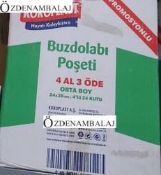 KOROPLAST BUZDOLABI POŞETİ 4 AL 3 ÖDE ORTA - 2