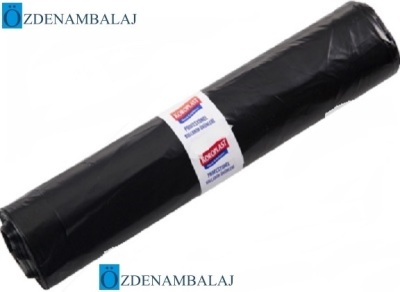 KOROPLAST EKO END ÇÖP TORBASI JUMBO SİYAH 80*110 CM - 1