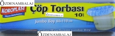 KOROPLAST EKONOMİK ÇÖP TORBASI JUMBO BOY 80*110 CM - 2