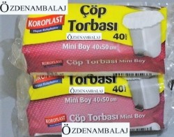 KOROPLAST EKONOMİK ÇÖP TORBASI MİNİ BOY 40*50 CM - 2