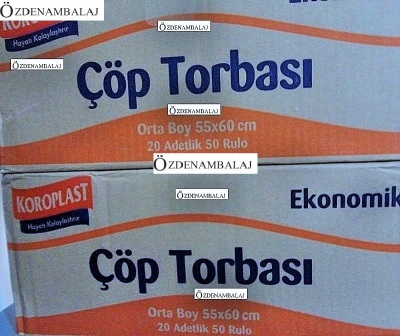 KOROPLAST EKONOMİK ÇÖP TORBASI ORTA BOY 55*60 CM - 3