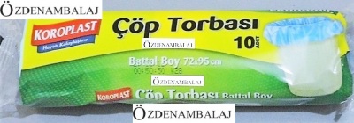KOROPLAST EKONOMİK ÇÖP TORBASI BATTAL BOY 72*95 CM - 3