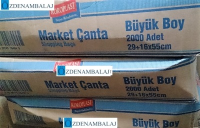 KOROPLAST HIŞIR POŞET BÜYÜK BOY 29+16*55 CM - 3