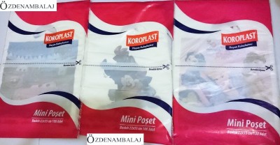 KOROPLAST MİNİ POŞET 22*33 CM RESİMLİ - 1