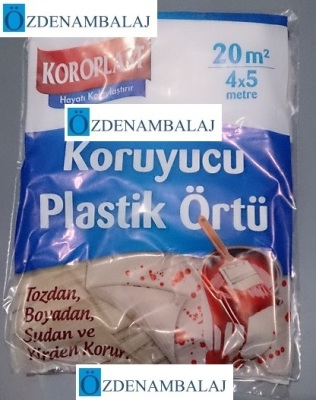 KOROPLAST PLASTİK KORUYUCU ÖRTÜ 4*5 MT - 1